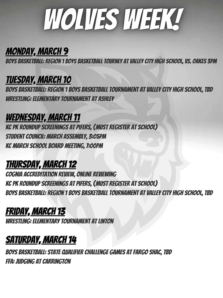 Wolves Week!