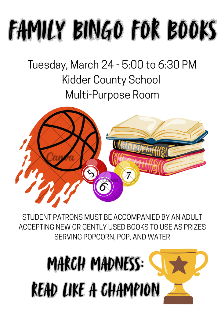 Bingo for Books Event