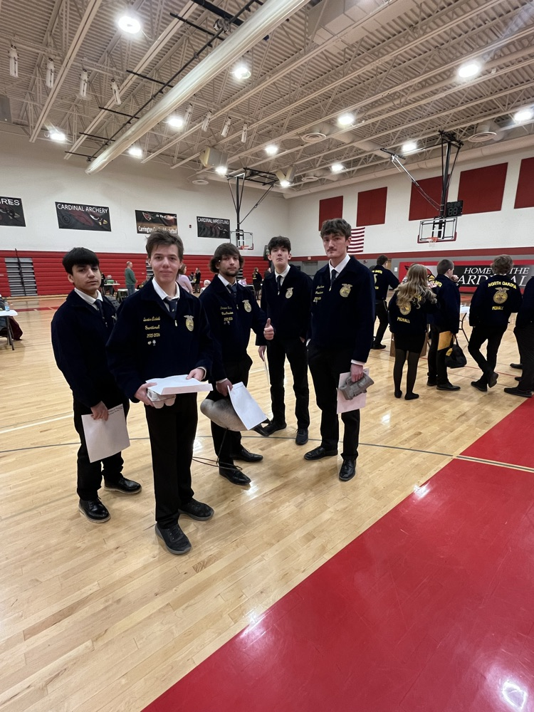 Ag sales team waiting for their assigned judge