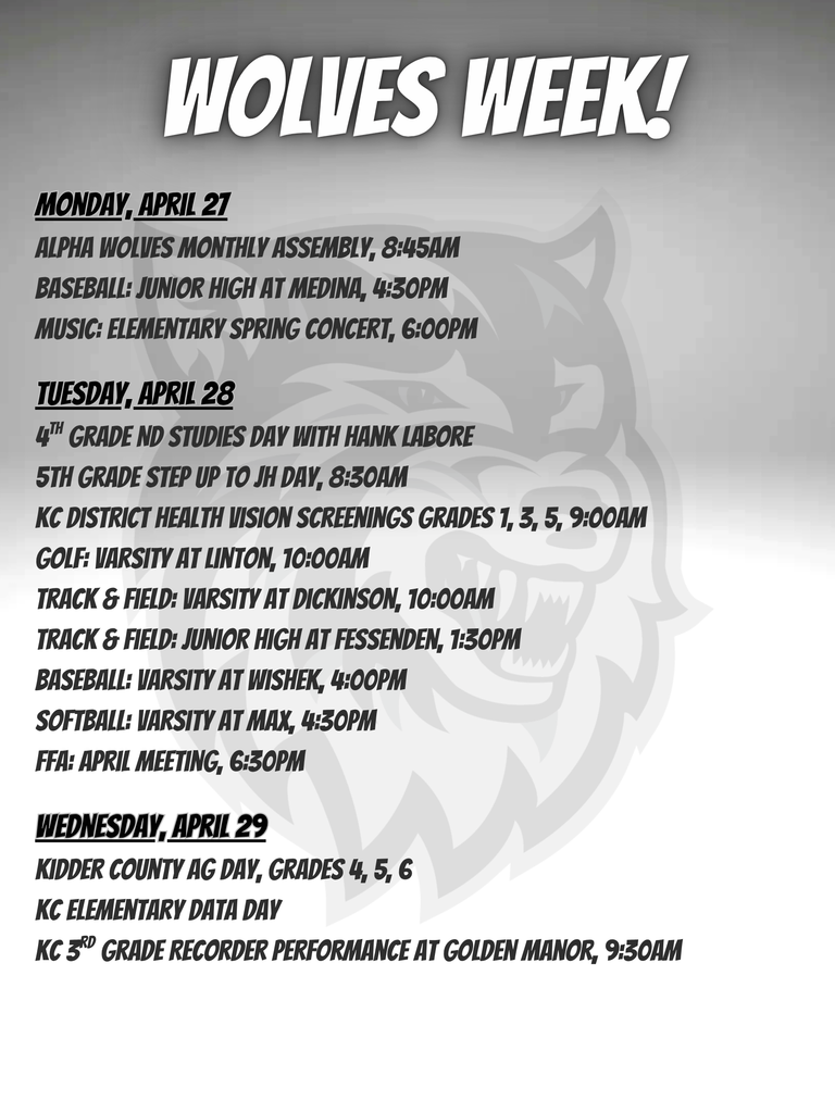 Wolves Week!