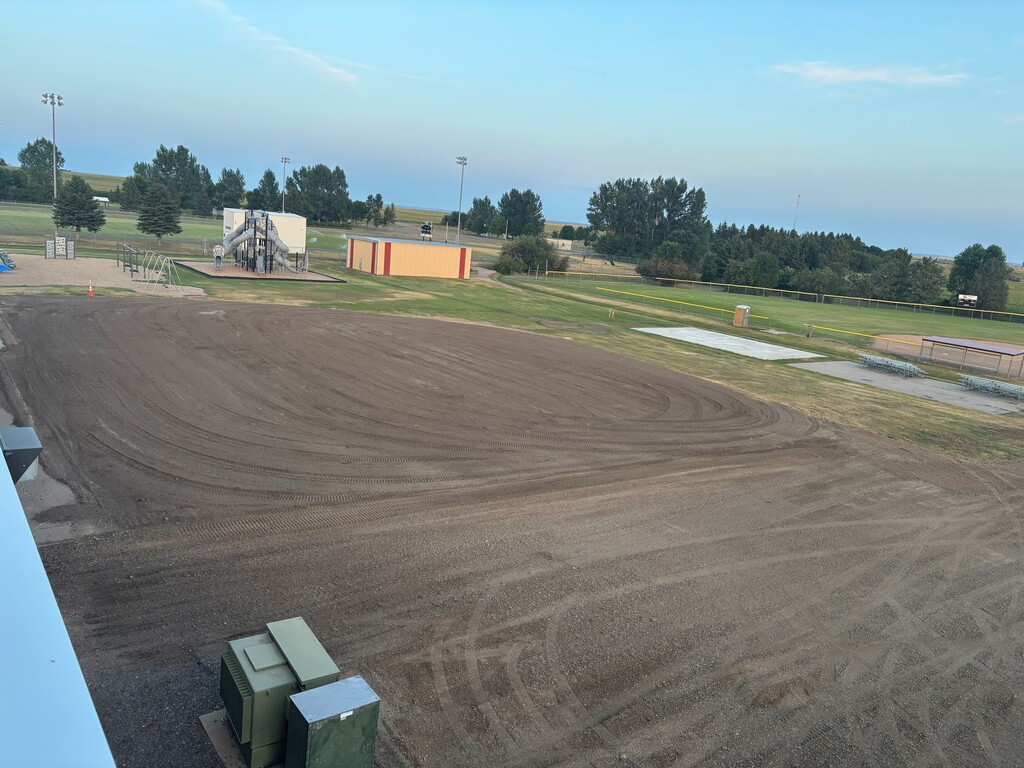 Former swimming pool area