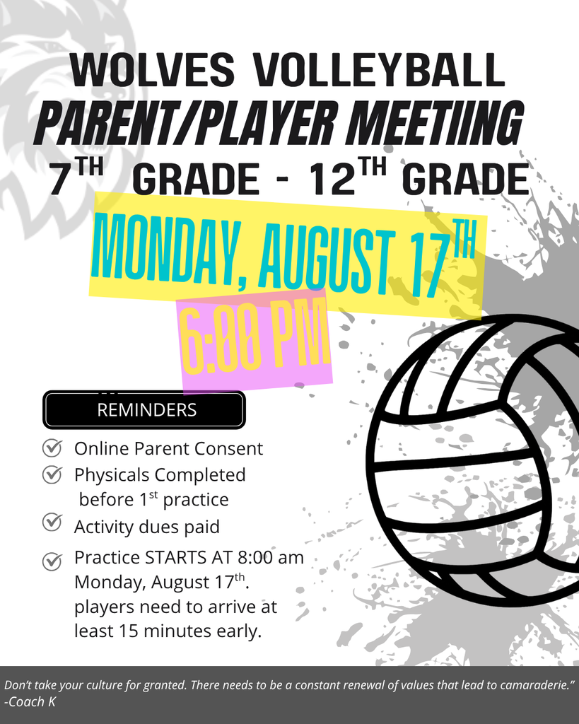 Parent meeting blast
