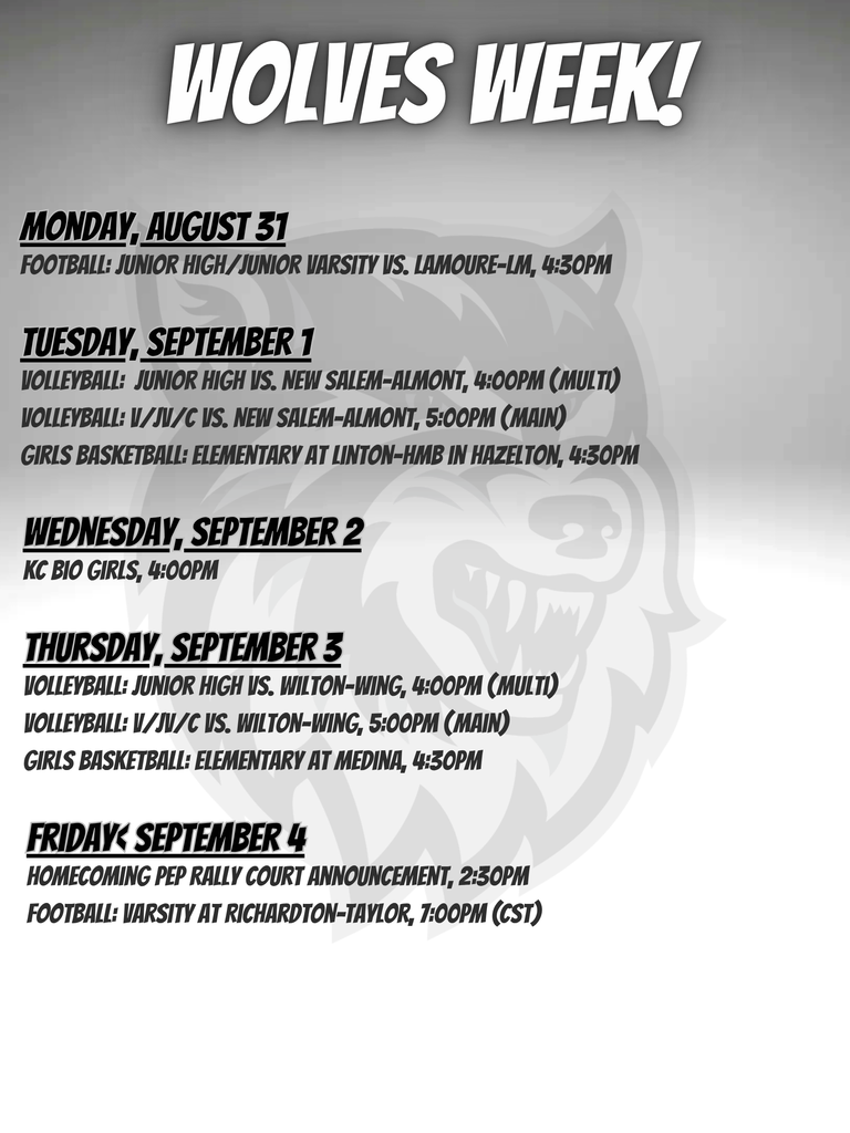 Wolves Week