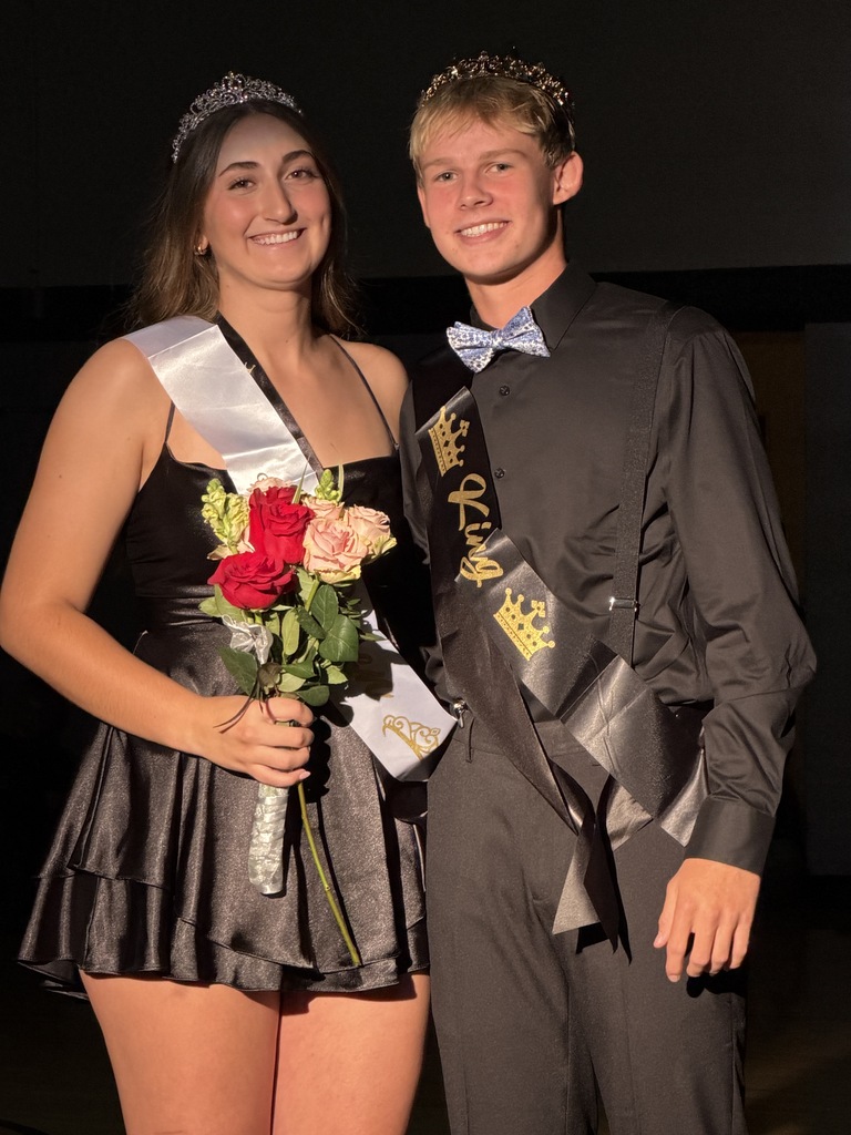 HC Queen and King: Ava Schmidt and Grady Larson