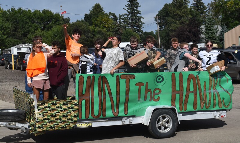 Freshmen Parade Float