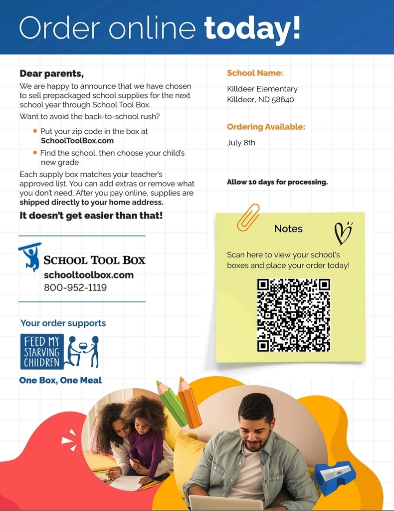 School Tool Box Flyer