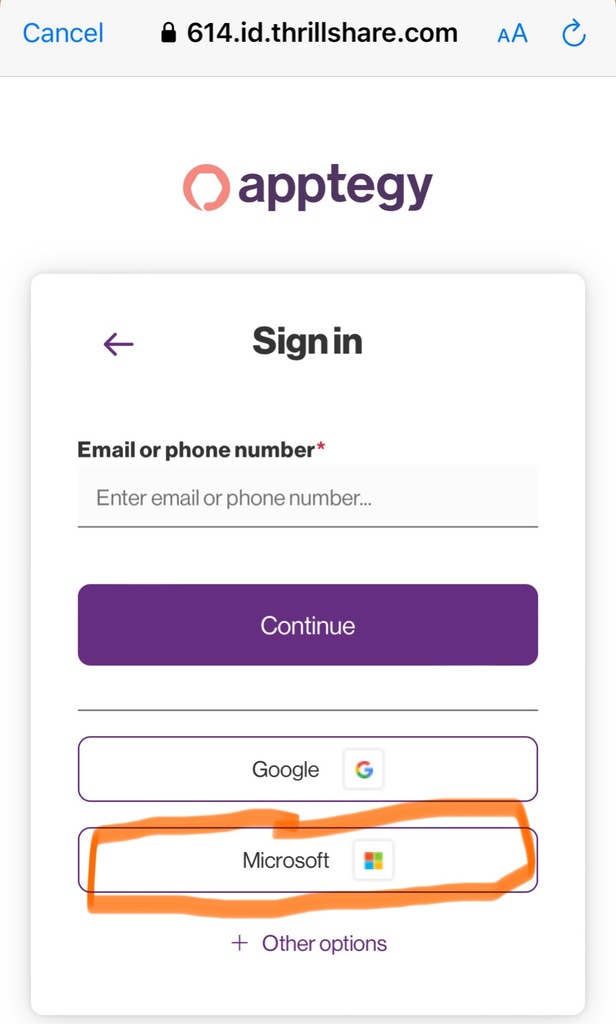 Student Sign In
