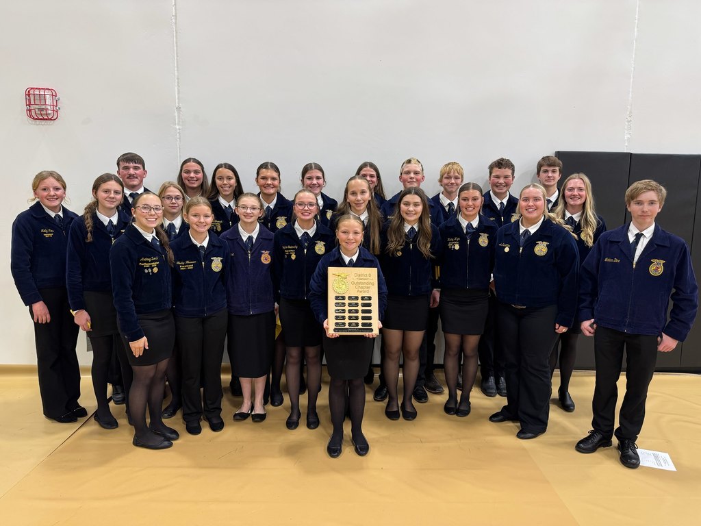 Killdeer FFA Chapter Earns “Chapter of the Day” at District Leadership Event