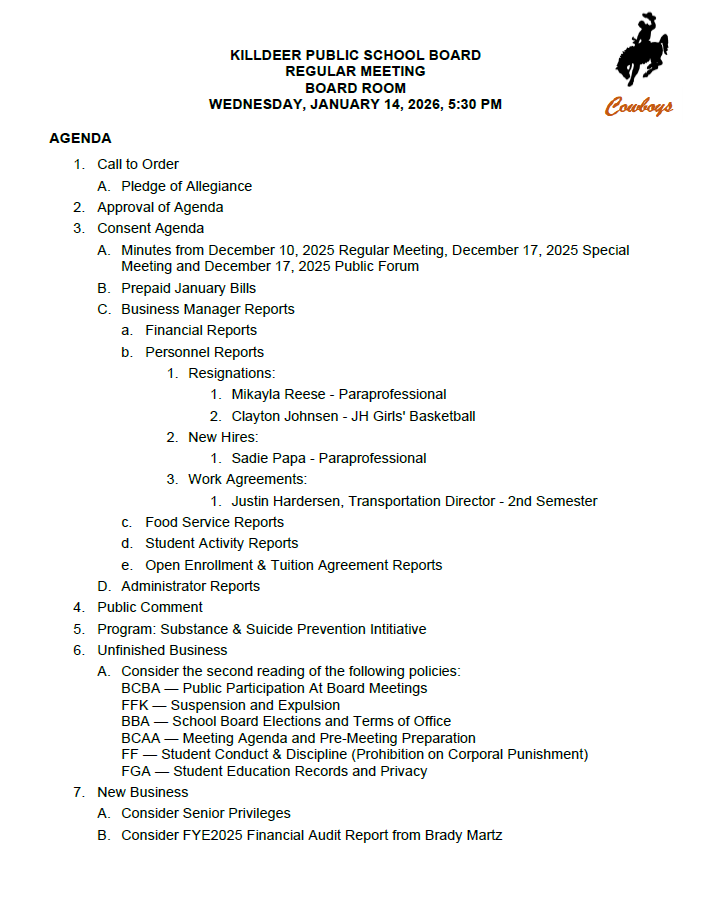 Agenda 1-14-26 page 1