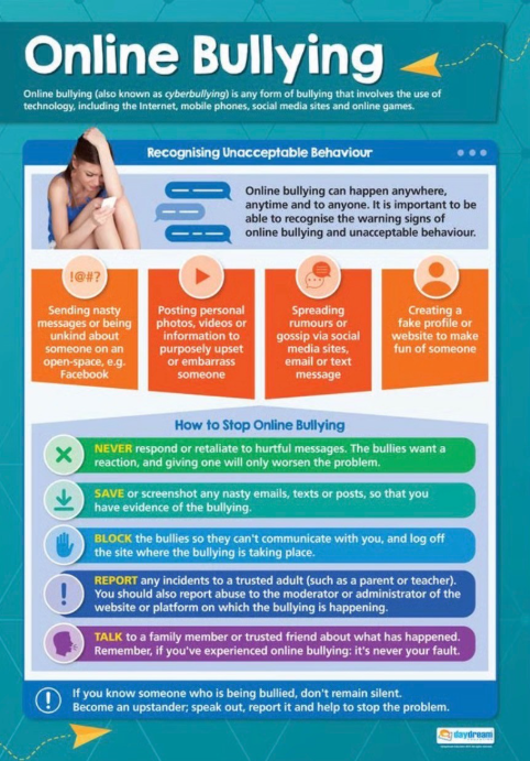 Online Bullying Flyer