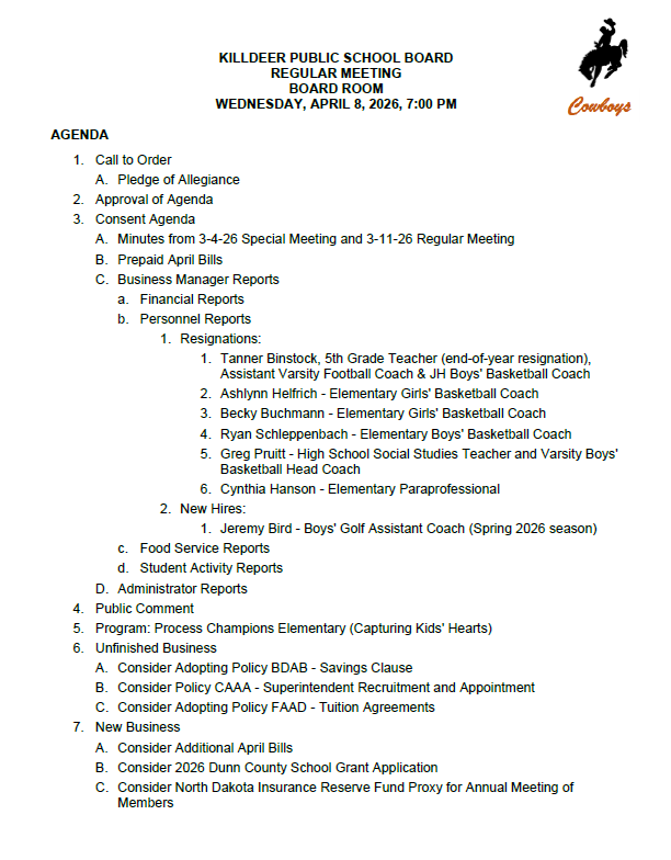 4-8-26 Agenda Pg 1