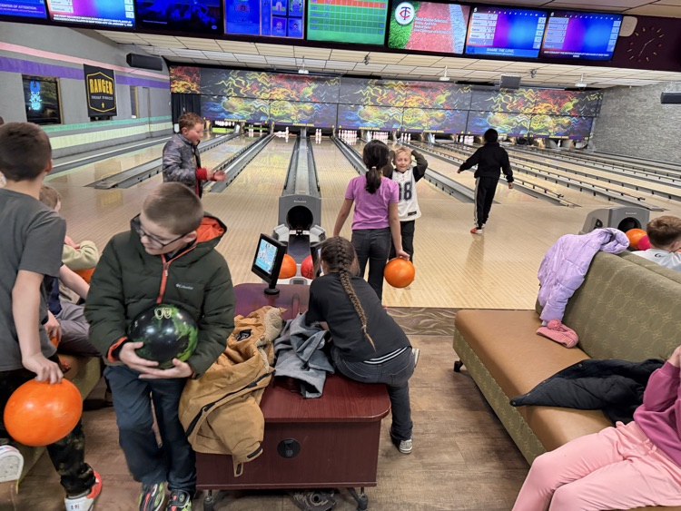bowling with friends