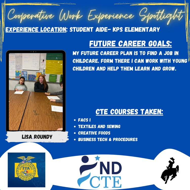 Cooperative Work Experience Spotlight