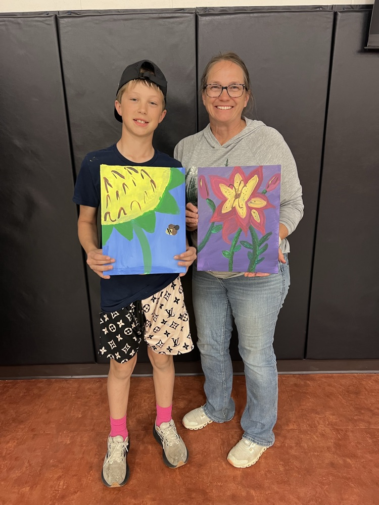 mom and student