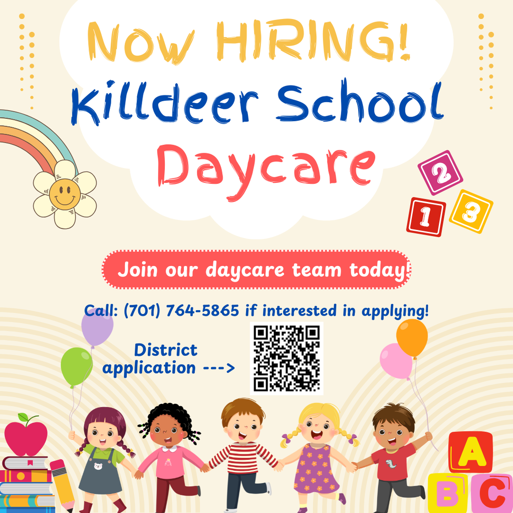 Now Hiring Flyer for Daycare