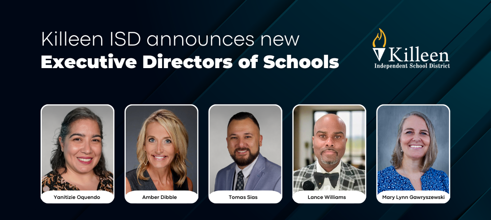 Killeen ISD Announces Executive Directors of School Leadership for 2026–2027 School Year   KILLEEN, TX — Killeen ISD has announced five appointments to Executive Director of School Leadership positions for the 2026–2027 school year. These executive directors will provide direct support to campus principals and school leadership teams as part of the district’s continued focus on strengthening teaching and learning and improving academic outcomes.   “Strong schools require strong leadership support,” Superintendent Dr. King Davis said. “These leaders have a strong track record of leading campuses and improving academic outcomes. They understand accountability, they understand instruction, and they know what it takes to move schools forward.”   Elementary Schools   Yanitzie Oquendo and Amber Dibble have been selected to serve as executive directors of school leadership for elementary schools.   Oquendo is in her first year as principal of Killeen Elementary. Before that, she served four years as principal of Richard E. Cavazos Elementary where the campus experienced sustained improvement and high performance. Under her leadership, Cavazos Elementary demonstrated consistently strong results across all areas of performance, with high achievement across all domains that culminated in an overall “A” rating, which was achieved and sustained from the 2022–2023 through the 2024–2025 school years. During this time, the campus earned multiple state distinction designations each year, reflecting broad-based success across all domains rather than performance in a single area. Additionally, Cavazos Elementary did not receive any federal accountability labels, as all student populations met expected progress targets.   Together, these results reflect leadership that built and maintained a high-performing campus culture focused on excellence, consistency, and success for all students.   Oquendo’s vast experience also includes serving as an assistant principal, curriculum instructional specialist, teacher, and paraprofessional. She earned a bachelor’s degree from Northwestern State University and a master’s degree from Concordia University Texas.   Dibble began serving as principal of Maude Moore Wood Elementary in the 2021–2022 school year, sustaining a “B” overall campus rating each year. Under her leadership, the campus earned state distinction designations in each evaluated year, reflecting consistent success in student achievement across content areas. In addition, the campus made significant progress in supporting all student groups, with Closing the Gaps improving from a “C” to an “A” during her tenure. Throughout this period, Maude Moore Wood did not receive any federal accountability labels, as all student populations met expected progress targets.    Collectively, these outcomes demonstrate leadership that strengthened campus systems, supported student growth, and delivered positive results for all learners.   Before becoming a principal, Dibble was an assistant principal at Maude Moore Wood and Montague Village elementary schools and a classroom teacher at Montague Village Elementary for 11 years. Dibble earned a bachelor’s degree from Baylor University and a master’s degree in educational leadership from the University of Texas at Tyler.   Middle Schools   Tomas Sias and Lance P. Williams have been selected to serve as executive directors of school leadership for middle schools.   Sias currently serves as principal of Manor Middle School and is also supporting Ira Cross Elementary as interim principal. He has served in administrative roles in Killeen ISD since 2012, when he was an assistant principal at Willow Springs Elementary.    In 2014, Sias became principal of Ira Cross Elementary, a role he held for 11 years. Under his leadership, Sias led measurable and sustained improvements in overall campus performance and student outcomes. When he assumed leadership, the campus had no special recognitions; however, during his tenure, Ira Cross earned state distinction designations in every year the campus was evaluated, ultimately achieving the highest overall rating of an A in 2025. Throughout this time, the campus showed consistent academic progress for all students and avoided any federal accountability labels because every student group met expected progress targets. Together, these results reflect strong leadership that improved outcomes for all learners and established a culture of high performance and equity.   Sias earned a bachelor’s degree from Tarleton State University and a master’s degree from Texas A&M University–Central Texas.   Williams will join Killeen ISD after a 20-year career in Dallas ISD, most recently as principal of Lincoln High School, a role he’s held since 2022. As principal, Williams led a comprehensive turnaround through participatory leadership that engaged staff, students, parents and the community. During his tenure, Lincoln High School improved from an “F” to a “B” in state accountability, earned three distinction designations and moved from the bottom 5 percent to the top 25 percent of comparable schools in Closing the Gaps. Program alignment efforts resulted in a 30-point increase in college, career, and military readiness, reaching an “A” rating of 95. Together, these results reflect leadership that established strong systems, accelerated improvement, and positioned the campus for sustained success for all students.   Williams also demonstrated success as a middle school leader. He served as principal of Ernest Bernard Comstock Middle School in Dallas ISD from March 2022 to July 2023. During that time, he strengthened instructional systems, improved the campus rating, increased parent and staff climate survey results, and achieved a 90 percent staff retention rate after his first year.   Williams earned a bachelor’s degree in music and a master’s degree in education administration from Prairie View A&M University.   High Schools   Mary Lynn Gawryszewski has been selected to serve as executive director of school leadership for high schools.   Gawryszewski has served as principal of Shoemaker High School for the past two school years, where the school has demonstrated improvement in accountability performance. Under her leadership, the campus showed notable progress in supporting all student groups, with Closing the Gaps improving from a “D” to a “C,” reflecting stronger systems for monitoring progress and addressing student needs. In addition, based on preliminary results, the campus earned an “A” for college, career, and military readiness for the 2025 graduating class, demonstrating increased success in postsecondary preparedness. Collectively, these results reflect leadership that accelerated improvement, strengthened equity-focused practices, and improved outcomes for students in a relatively short period of time.   Gawryszewski also has experience as principal at Nolan Middle School and in several district-level curriculum and instructional roles, including curriculum and assessment specialist and instructional specialist. She began her career as a teacher at Harker Heights High School, where she taught for nine years before becoming an administrator.    Gawryszewski earned a bachelor’s degree from the State University of New York at Cortland and a master’s degree in educational leadership from Stephen F. Austin State University.   Oquendo, Sias, Dibble and Gawryszewski will continue serving in their current Killeen ISD principal roles through the end of the 2025–2026 school year.   The appointments are part of an updated school leadership structure in Killeen ISD that will include seven Executive Directors of School Leadership for the 2026–2027 school year. Under the structure, four executive directors will support the district’s 30 elementary campuses; two will support 10 middle schools; and one will support six high schools.   “In a district our size, we have to be structured in a way that allows leaders to truly support schools,” Davis said. “This approach makes the work more manageable and allows our executive directors to spend more time on campuses supporting principals and strengthening teaching and learning.”   The newly appointed executive directors will join Dr. Julie Sims, executive director of school leadership for elementary schools, and Dr. Keonna White, executive director of school leadership for middle schools. 