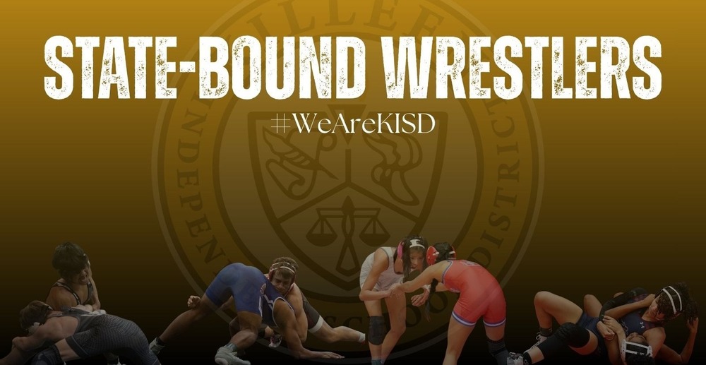 State-bound wrestling graphic