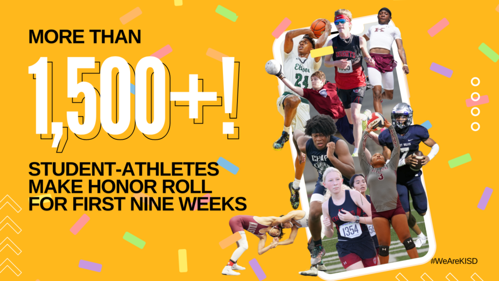 More than 1,500 Killeen ISD student-athletes across Chaparral, Ellison, Harker Heights, Killeen and Shoemaker high schools earned honor roll status through the first nine weeks of the school year, shining a spotlight on the determined efforts those individuals put forth while striving for academic and athletic excellence. “In Killeen ISD, we are continually raising the standard. We have set high expectations for all our student-athletes in and out of the classroom. Their achievements reflect that commitment,” KISD executive director for boys athletics Matt Carroll said. “Having more than 1,500 high school athletes earn honor roll status shows their dedication to excellence beyond the game. We are proud to help shape true student-athletes, who thrive academically and competitively.” While honor roll recipients represent all athletic programs, those competing in fall sports demonstrated exceptional time management and perseverance during a demanding first grading period. This fall, multiple programs enjoyed postseason success. Harker Heights team tennis advanced to the playoffs and secured a bi-district championship. The Ellison and Harker Heights boys cross country teams brought home district titles and advanced to regionals, in which Shoemaker and Chaparral also participated. The Chaparral, Harker Heights and Ellison volleyball teams qualified for postseason play, with the Lady Eagles advancing to the second round. On the gridiron, Ellison and Harker Heights football earned playoff berths, with the Knights capturing their fourth consecutive district championship and advancing, so far, to the second round. “Creating true student-athletes in Killeen ISD means inspiring individuals to invest as much time and effort in the classroom as they do in their sports,” KISD executive director for girls athletics Latisha Williams said. “When students learn to excel both academically and athletically, they are not only working toward building great teams for the now but also laying a foundation for their future.” Carroll and Williams also expressed their appreciation for the teachers, counselors and coaches who dedicate themselves to supporting the student-athletes.