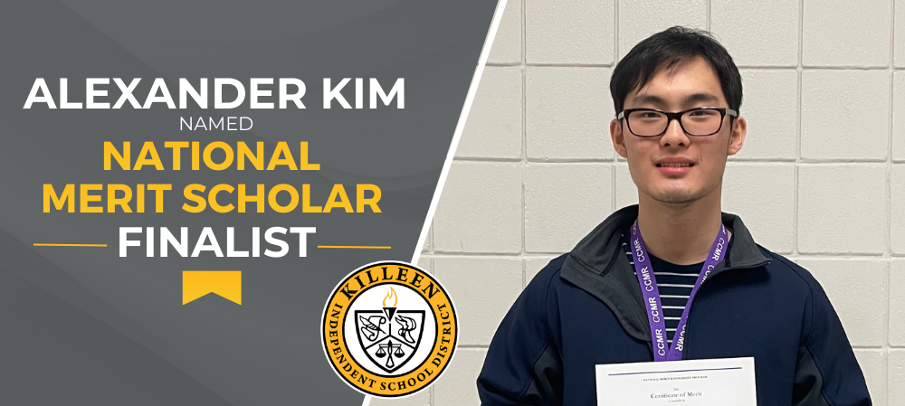 Alexander Kim named national merit scholar finalist