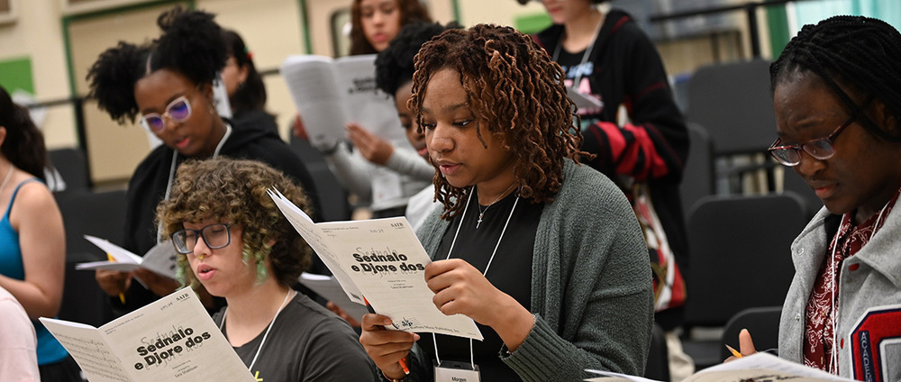 High school choir camp 2025