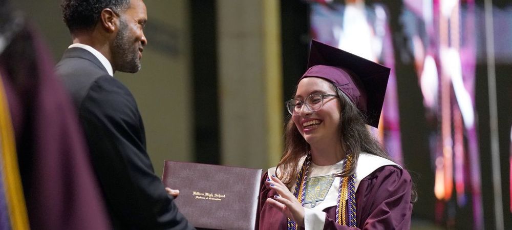 KHS graduate receives diploma