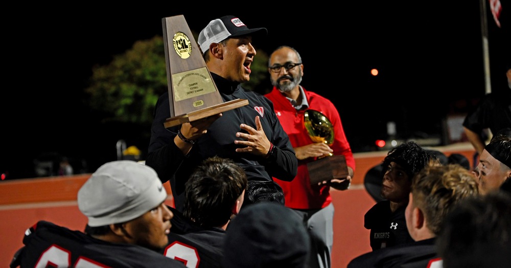 Humble with the trophy