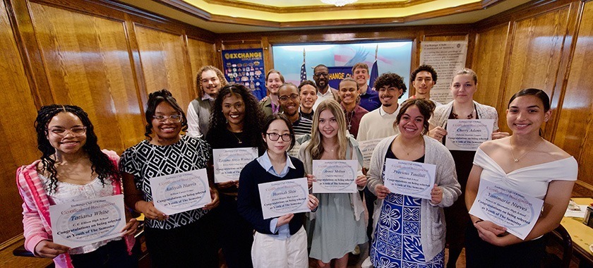 Exchange Club Youth of the Semester