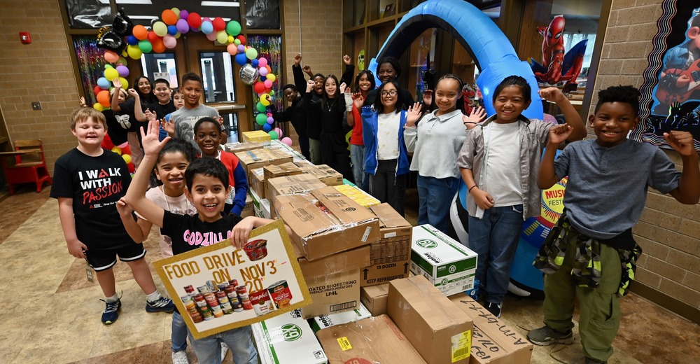 Fowler ES food donation