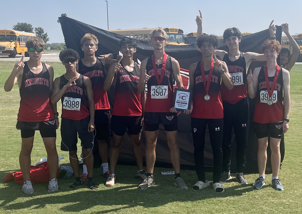 HHHS boys cross country team