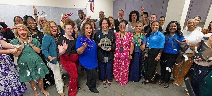 Multilingual technician earns STEEL award