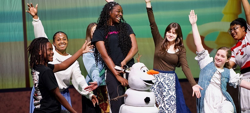 CHS rehearsal "Frozen"
