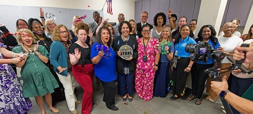 Multilingual technician earns STEEL award