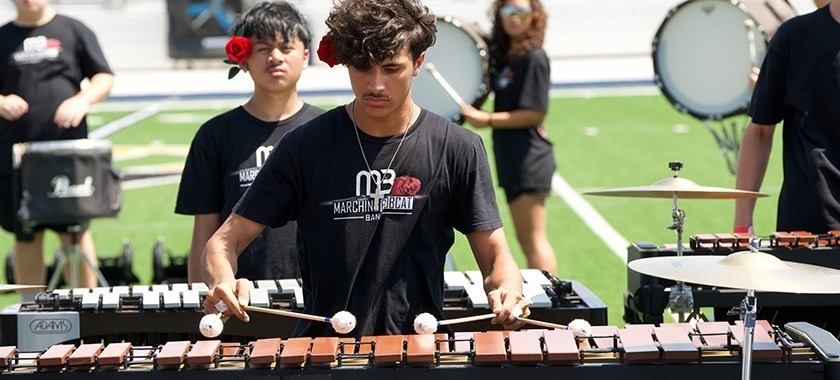Drums in the Heartland - CHS drumline
