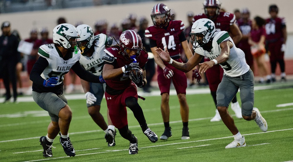 KHS running back with the ball