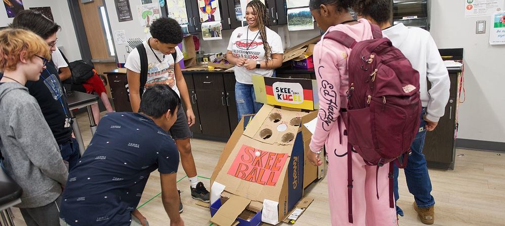 students in stem