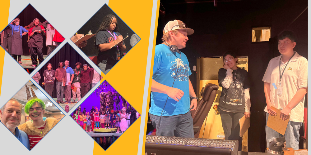 <p>What do you get when a group of Digital Audio students heads to the theater? A little bit of music, a lot of technology, some behind-the-scenes learning, and plenty of Trolls.</p><p>Students from Mr. Griffin’s Digital Audio classes at the Killeen ISD Career Center recently visited Central Texas Theatre at Vive Les Arts Societe to see Trolls Jr. The Musical and experience firsthand what happens behind the curtain to make a live production come to life.</p><p>The visit began with a warm welcome from Jami Salter, Executive Theatre Director, who greeted the students and helped kick off a special educational experience designed to introduce them to the technical side of live theater.</p><p>Rather than simply taking their seats and watching the show, students got the opportunity to explore the theater from a completely different perspective.</p><p>The Digital Audio students received a specialized tour of the theater’s audio sound board and production equipment, giving them an opportunity to see professional audio technology in action. They also observed the cast and crew during sound check, watching as performers and technicians prepared the audio for the morning’s performance.</p><p>For students accustomed to working with recording software, microphones and audio equipment in the classroom, the experience provided a chance to see how those same concepts translate into a live production.</p><p>Microphones. Sound levels. Cues. Signal flow. Communication. Troubleshooting.</p><p>All the things’ students have been learning in class suddenly had a stage—and a cast of Trolls—to put them into practice.</p><p>Once the technical preparations were complete, it was time for the students to become audience members and enjoy Trolls Jr. The Musical.</p><p>But the learning didn't stop when the curtain closed.</p><p>Following the performance, students had the opportunity to meet several of the actors and congratulate them on their performances. The encounter had an especially strong Killeen ISD connection, as most of the actors in the production are KISD students.</p><p>For the Digital Audio students, seeing fellow KISD students performing on a professional stage provided another reminder of the many opportunities available within the performing arts and entertainment industries.</p><p>The experience also reinforced a major goal of the Digital Audio program: helping students understand that audio careers extend far beyond the recording studio.</p><p>Students in the program develop skills related to radio broadcasting, live sound, recording, podcasting, voice acting, multimedia production and entertainment technology. A professional theater provides a perfect example of how many of those skills come together in a single production.</p><p>From operating a digital console and managing microphones to coordinating with performers and troubleshooting equipment during a live show, professional theater requires the same technical knowledge, communication, teamwork and problem-solving skills that students are developing in the classroom.</p><p>“Audio production goes far beyond recording in a studio,” Griffin said. “Our students need to understand that the skills they are learning can lead to careers in live sound, theater, concert production, touring, broadcast engineering and entertainment technology.”</p><p>The trip gave students an opportunity to see those career possibilities firsthand and perhaps inspired a few to consider what might be waiting for them behind the next curtain.</p><p>For one day, the Digital Audio classroom moved from the recording booth to the theater.</p><p>There were sound boards to explore, sound checks to watch, performances to enjoy and KISD students to cheer on.</p><p>And, of course, there were Trolls.</p><p>A special thank-you goes to Jami Salter and the team at Central Texas Theatre for welcoming our Digital Audio students and giving them an inside look at the technology and teamwork that makes live theater possible.</p><p>The experience proved once again that sometimes the best classroom isn't a classroom at all.</p><p>Sometimes, you must go behind the curtain to see where the sound really comes from.</p><p><img src="https://core-docs.s3.amazonaws.com/killeen_isd_ar/picture/data/1034164/content_MxjQGmt6HTzNaPcWrrzepw.jpeg" alt="group photoo of students with mr. griffin on stage" data-link="" data-alignment="" width="auto" height="auto" style="display: inline-block; padding: 0 0 19px 0"></p>