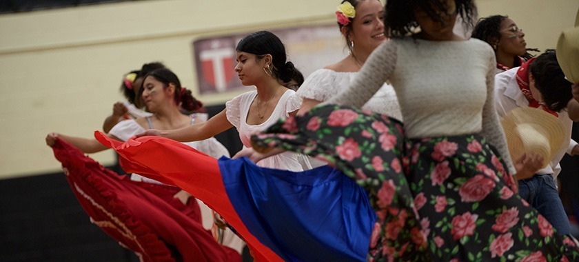 Early College Hispanic celebration