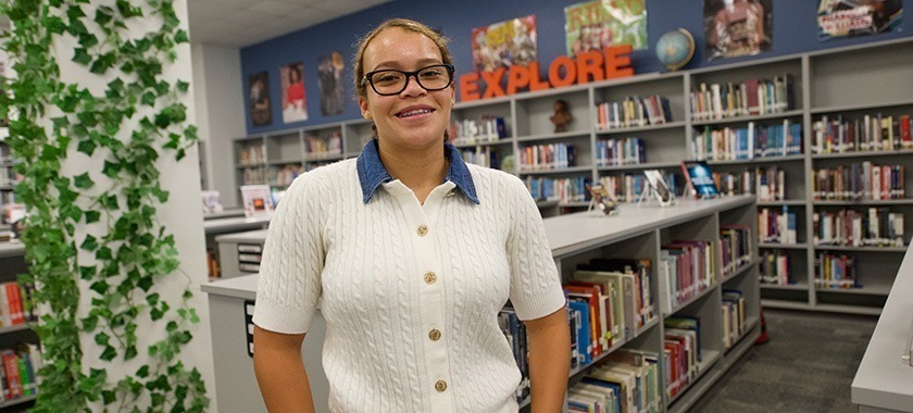 HHHS senior Jaylynn Bennett