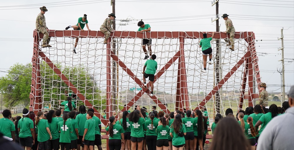 EHS athletes at basic training