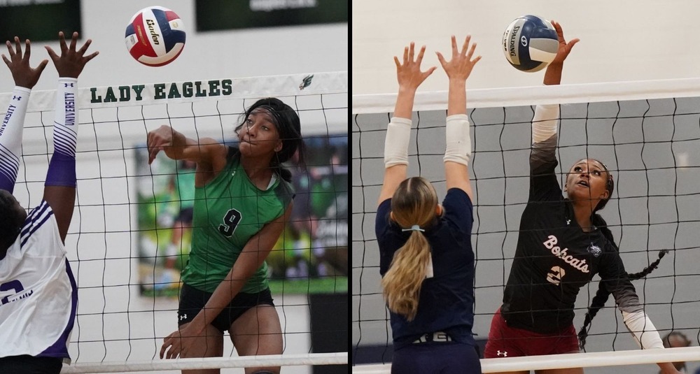 EHS and CHS volleyball players