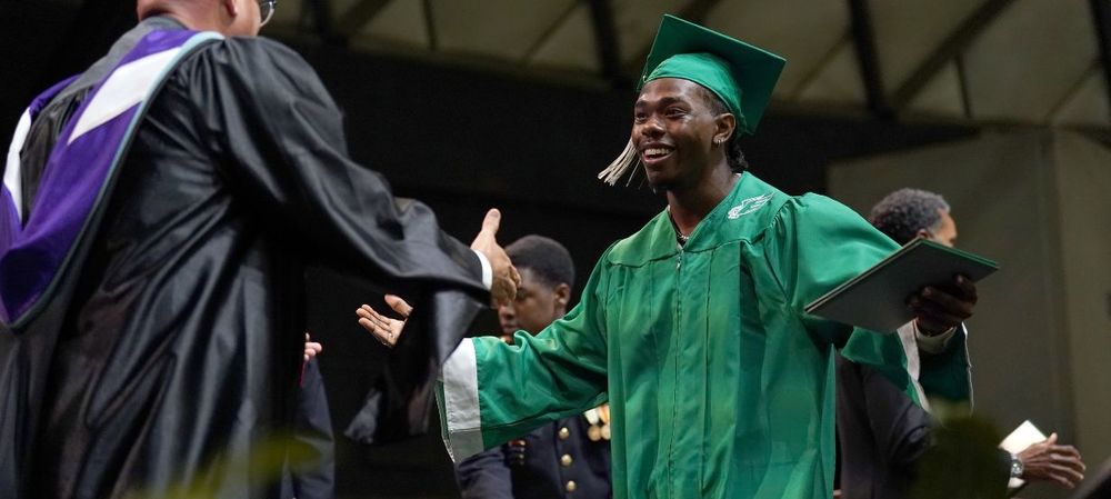 EHS grad celebrates