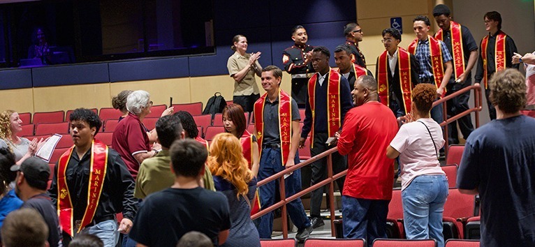Military enlistment recognition