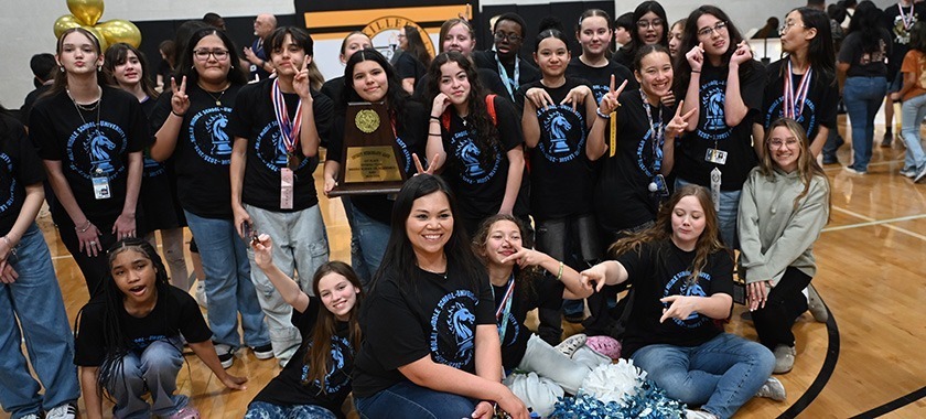 Nolan MS UIL champs 2026