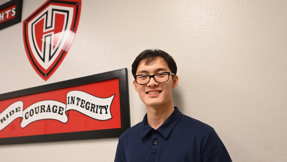 HH senior Alexander Kim