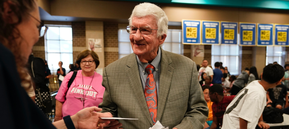 Patterson celebrates 90th birthday