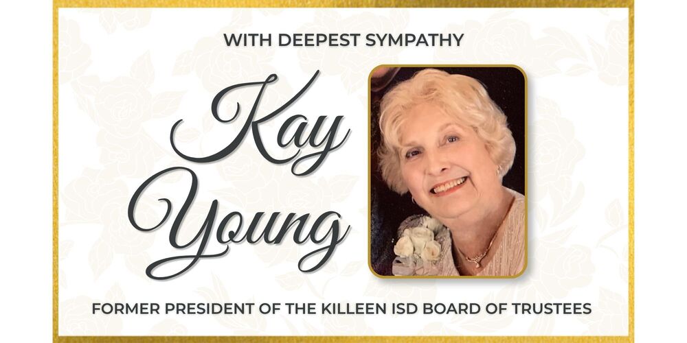 With deepest sympathy Kay Young