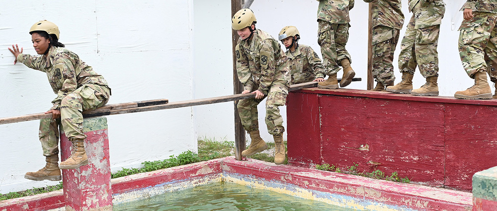 Junior ROTC leadership training