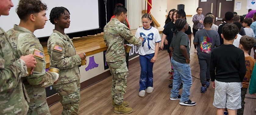 Military reception at RCES