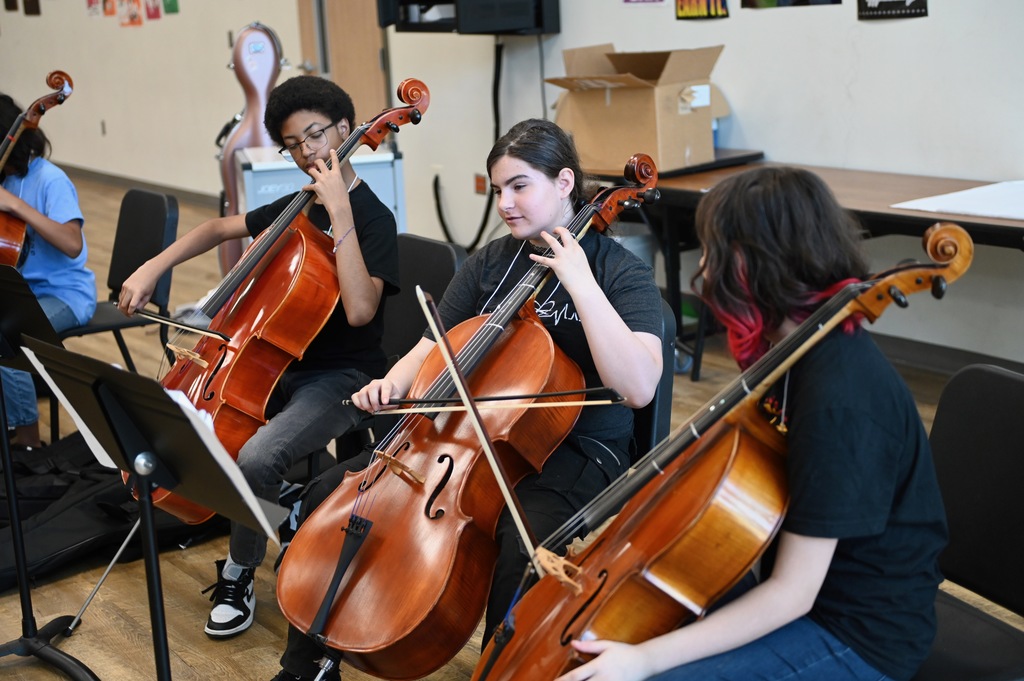 student musicians