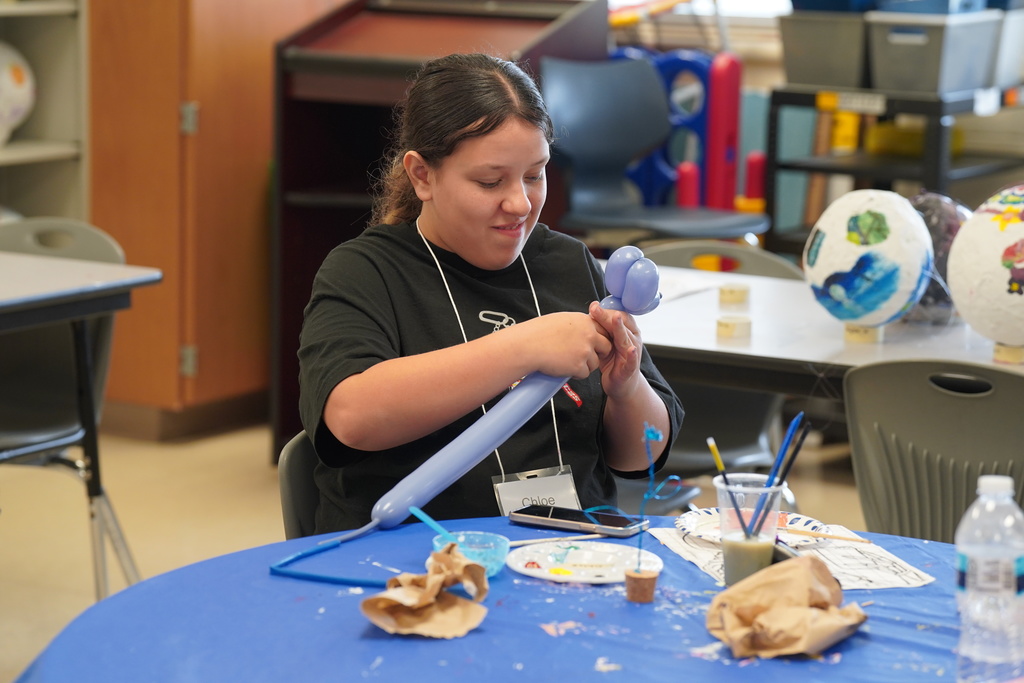 secondary art camp